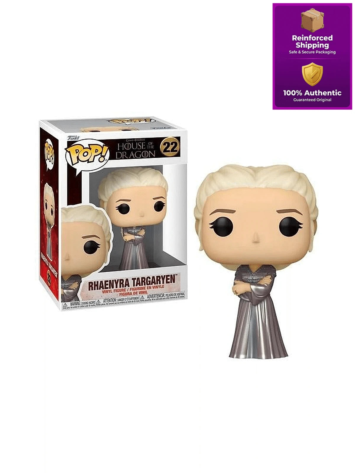 House Of The Dragon Rhaenyra Targaryen Funko Pop! Vinyl Figure #22