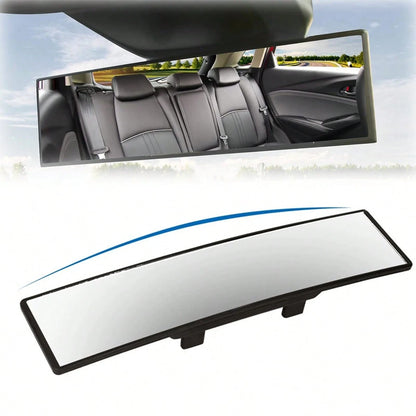 In-Car Flat Rearview Mirror, High-Definition Anti-Fog Auxiliary Mirror, Suitable For Various Car Models.