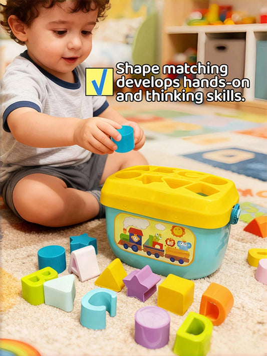 Infant Shape Sorting Learning Blocks, Toddler Toys And Garden Building Toys, ABC And Shape Blocks, Shape Sorting Game, Montessori Toys, Travel Toys, Pool Toys, Bath Toys, Sensory Toys, Children's Educ