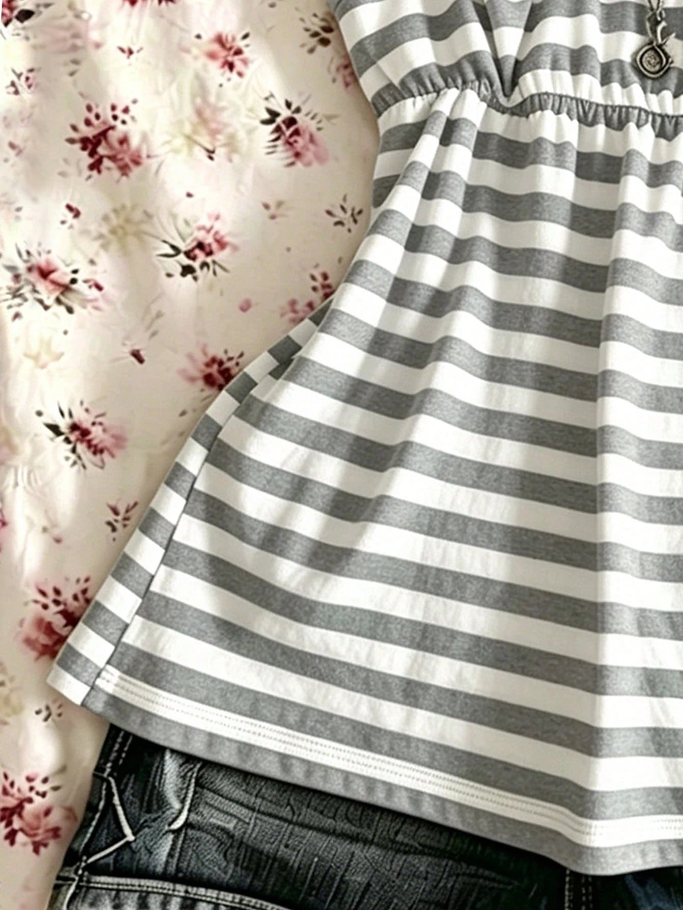IslaSuriya Plus Size Women Summer Casual Striped Camisole