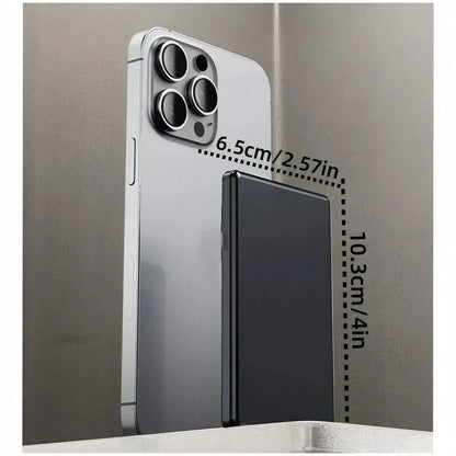 JAMJAKE Fast Charging Magnetic Portable Power Supply Power Bank, Ultra-Thin 5000mAh Wireless Power Bank With Magnetic Charging, Supports 15W Fast Charging Compatible With IPhone 17/16/15/14/13/12 Seri