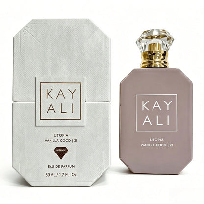 KAYALI Vanilla Coco| 21 Eau De Parfum 100ml – Warm Coconut & Vanilla Bourbon Intense Fragrance