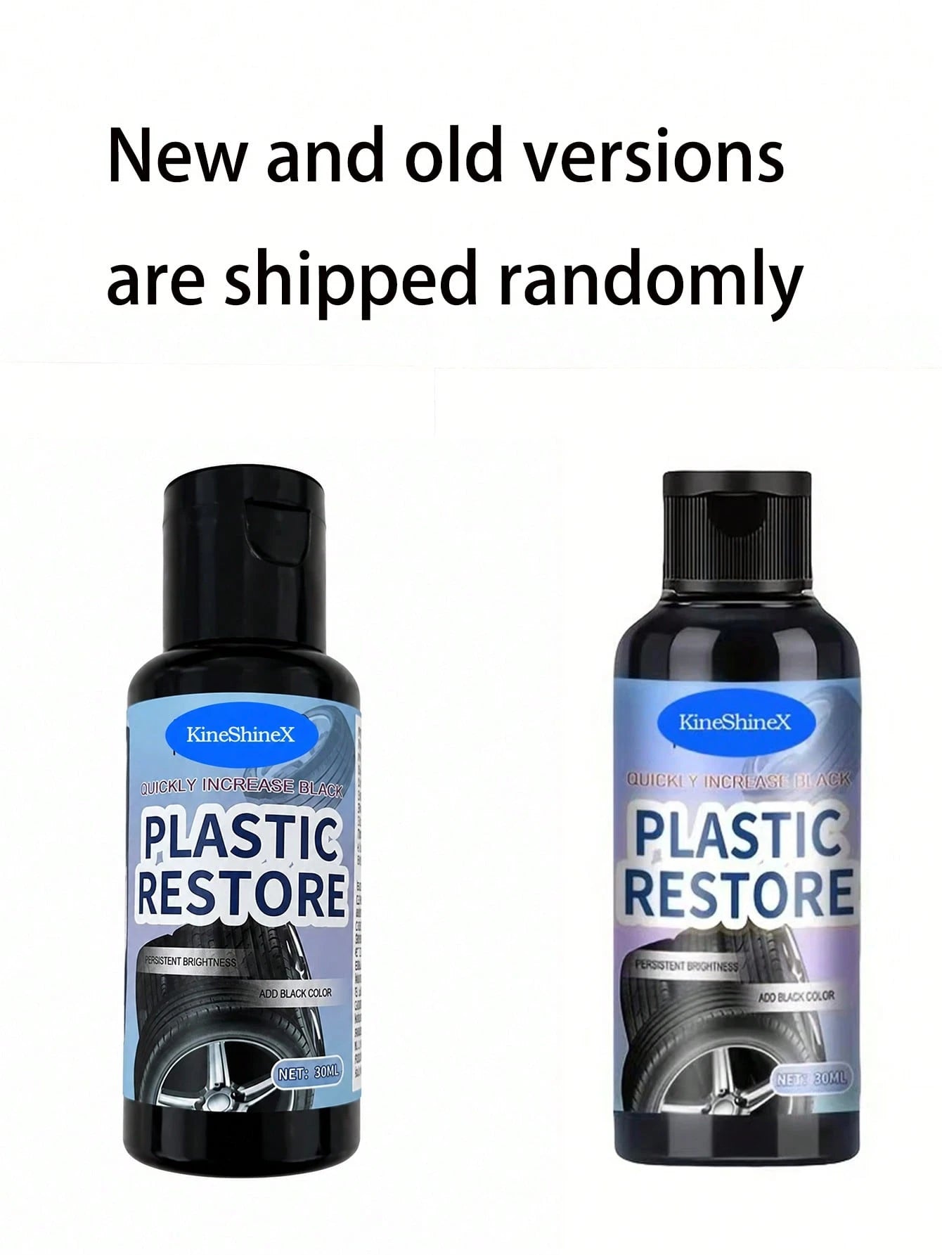 KineShineX Car Interior Polishing & Repair Paste, Suitable For Leather Seats, Dashboard, Center Console, Bumper And Plastic Parts, Scratch & Wear Repair Paste (New And Old Version Caps Shipped Randoml