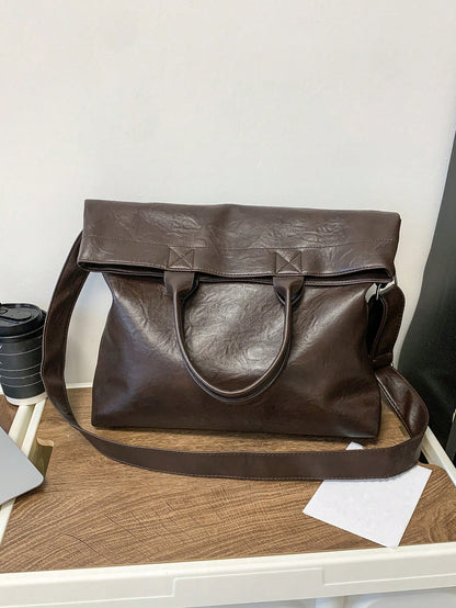 Korean Style Handbag, Shoulder Bag, Tote Bag, Large Capacity, Commuter Bag Vintage, Tote Bags For University,Y2k,Fathers Day Gifts