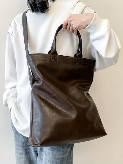 Korean Style Handbag, Shoulder Bag, Tote Bag, Large Capacity, Commuter Bag Vintage, Tote Bags For University,Y2k,Fathers Day Gifts