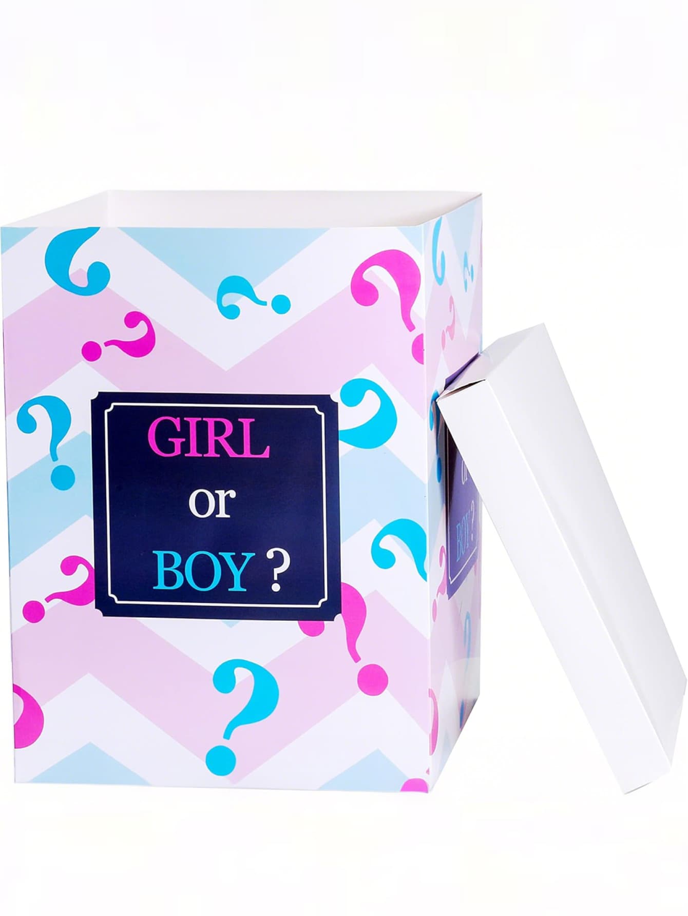 Latex Baby Balloon Release Box For Gender Reveal Decorations, Suitable For Baby Birthday Parties, Baby Showers, And Themed Parties