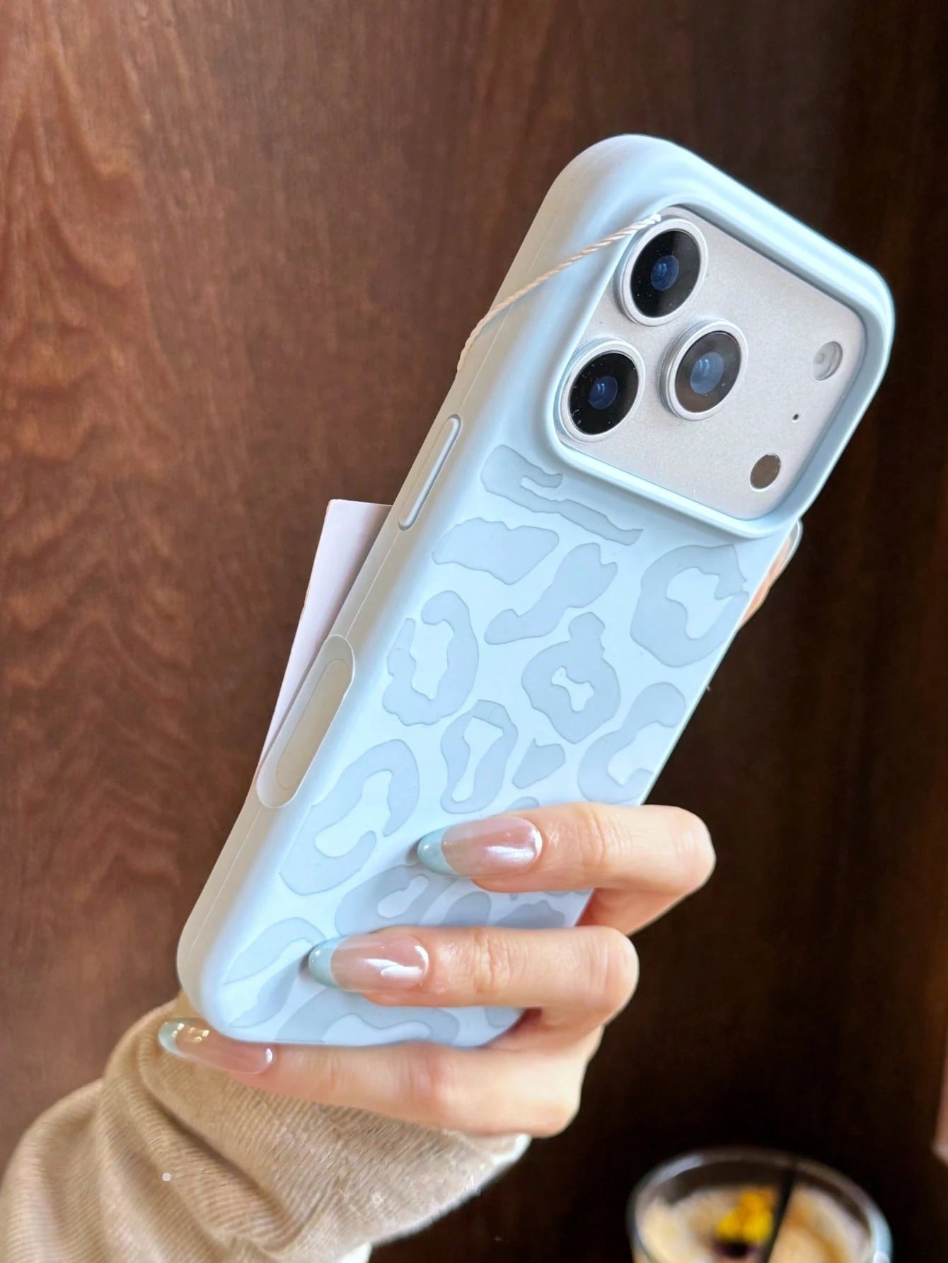 Lavender Purple Leopard Print Phone Case, Soft Matte Silicone, Shockproof Lens Protection, Full Coverage Compatible With IPhone 17 Pro Max 16 15 14 13 12 11, Soft Aesthetic