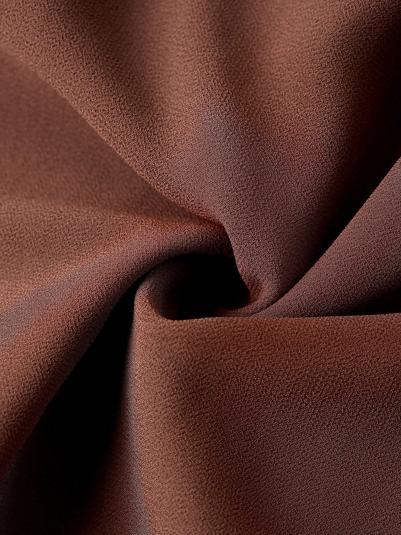 Lavishia Batwing Sleeve Ruffle Hem Romantic Elegant Dress, Suitable For Dates Dinner Bar Party, Autumn Outfit For Women All Shades Of Brown