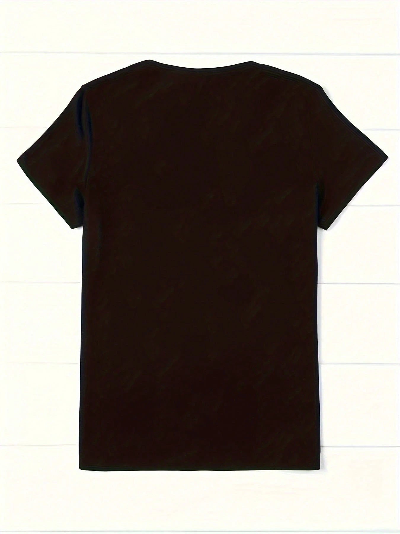 Letter And Portrait Pattern Printing T-Shirt, Short-Sleeved Round Neck Casual Polyester Crew Neck Summer Clothing For Women