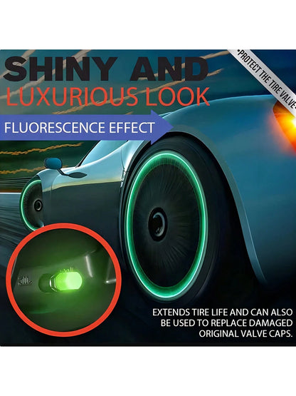 Luminous Car Tire Valve Cap