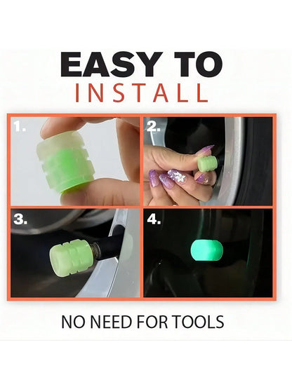 Luminous Car Tire Valve Cap
