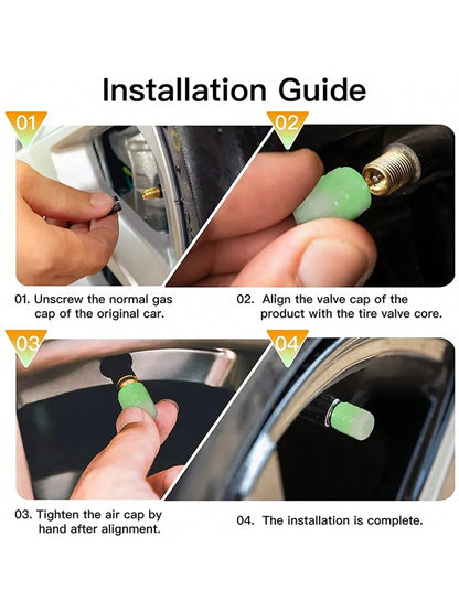 Luminous Car Tire Valve Cap