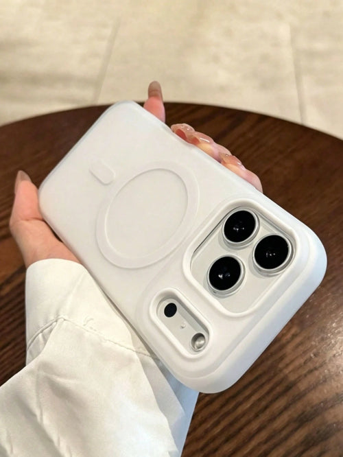 Luxury Matte Dopamine Magnetic Jelly Phone Case, Anti-Drop Protection, Magnetic Wireless Charging Protective Cover Compatible With Apple 16Pro Max/16/15Pro Max/15/11/12Pro Max/12/13/14/17 Pro Max Plus