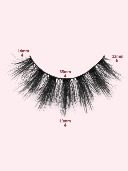MAGEFY 8Pairs Of Natural Full False Eyelashes&1pc Disposable Eyelash Brush,Fluffy Slim For Everyday Use Manga Eyelashes, Travel Essentials Strip Lashes,Lashes,Eyelashes,Fake Lashes