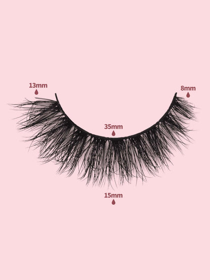 MAGEFY 8Pairs Of Natural Full False Eyelashes&1pc Disposable Eyelash Brush,Fluffy Slim For Everyday Use Manga Eyelashes, Travel Essentials Strip Lashes,Lashes,Eyelashes,Fake Lashes
