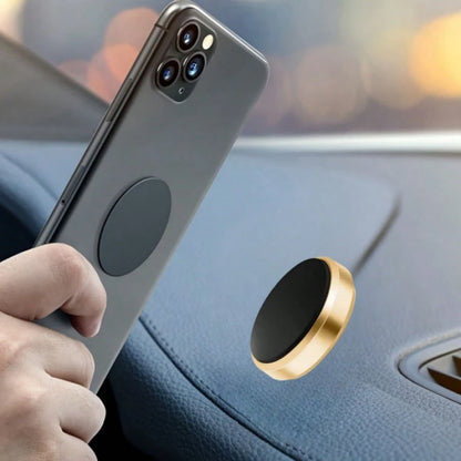 Magnetic Car Phone Holder, Adhesive Mount, No Drilling Required, Stable Suitable For Dashboard, Office Desk, Kitchen, Bedroom And More Scenarios