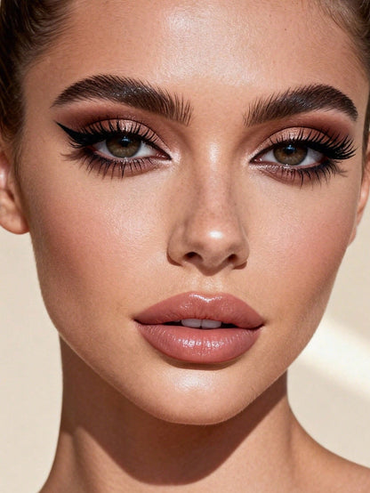 Magnetic Eyelashes 2 Pairs Reusable Magnetic Eyelashes With Applicator No Glue Needed Cat Eye Natural Eyelashes Easy To Wear And Remove
