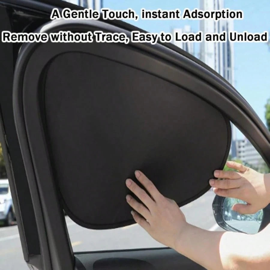 Magnetic Side Window Sun Shade Keeps Cooler Sun Shade UV Rays Privacy Protector, Reuseable Washable Sun Shade For Most Cars, Vhicles, SUV