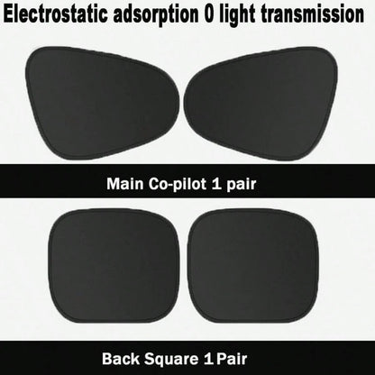 Magnetic Side Window Sun Shade Keeps Cooler Sun Shade UV Rays Privacy Protector, Reuseable Washable Sun Shade For Most Cars, Vhicles, SUV