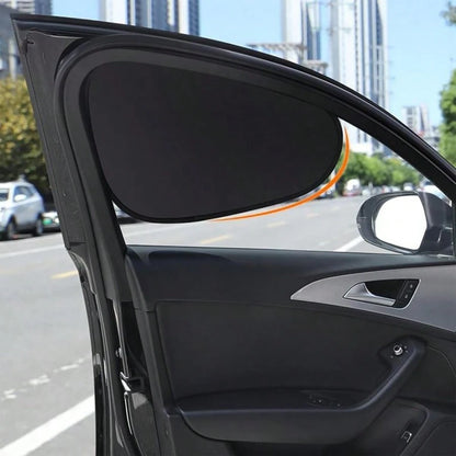 Magnetic Side Window Sun Shade Keeps Cooler Sun Shade UV Rays Privacy Protector, Reuseable Washable Sun Shade For Most Cars, Vhicles, SUV