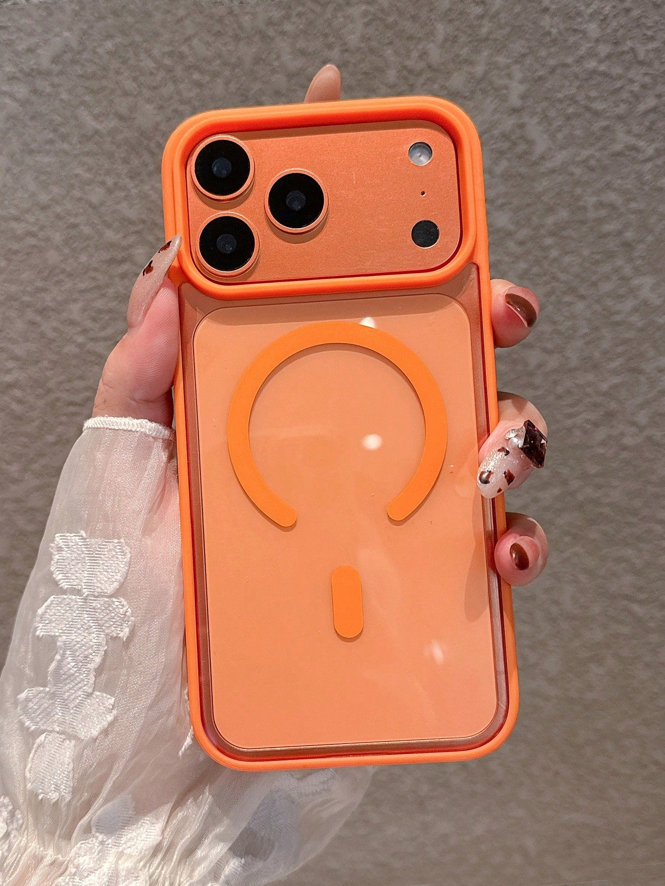 Magnetic Transparent Magnetic Hard Phone Case Suitable For IPhone 17 Pro Max/17 Pro/17/16 Pro Max/16/16 Pro/16 Plus/11/15/15 Pro/15 Pro Max/12/13/14 Pro Max/12 Pro/12 Pro Max/13 Pro/13 Pro Max/14 Pro