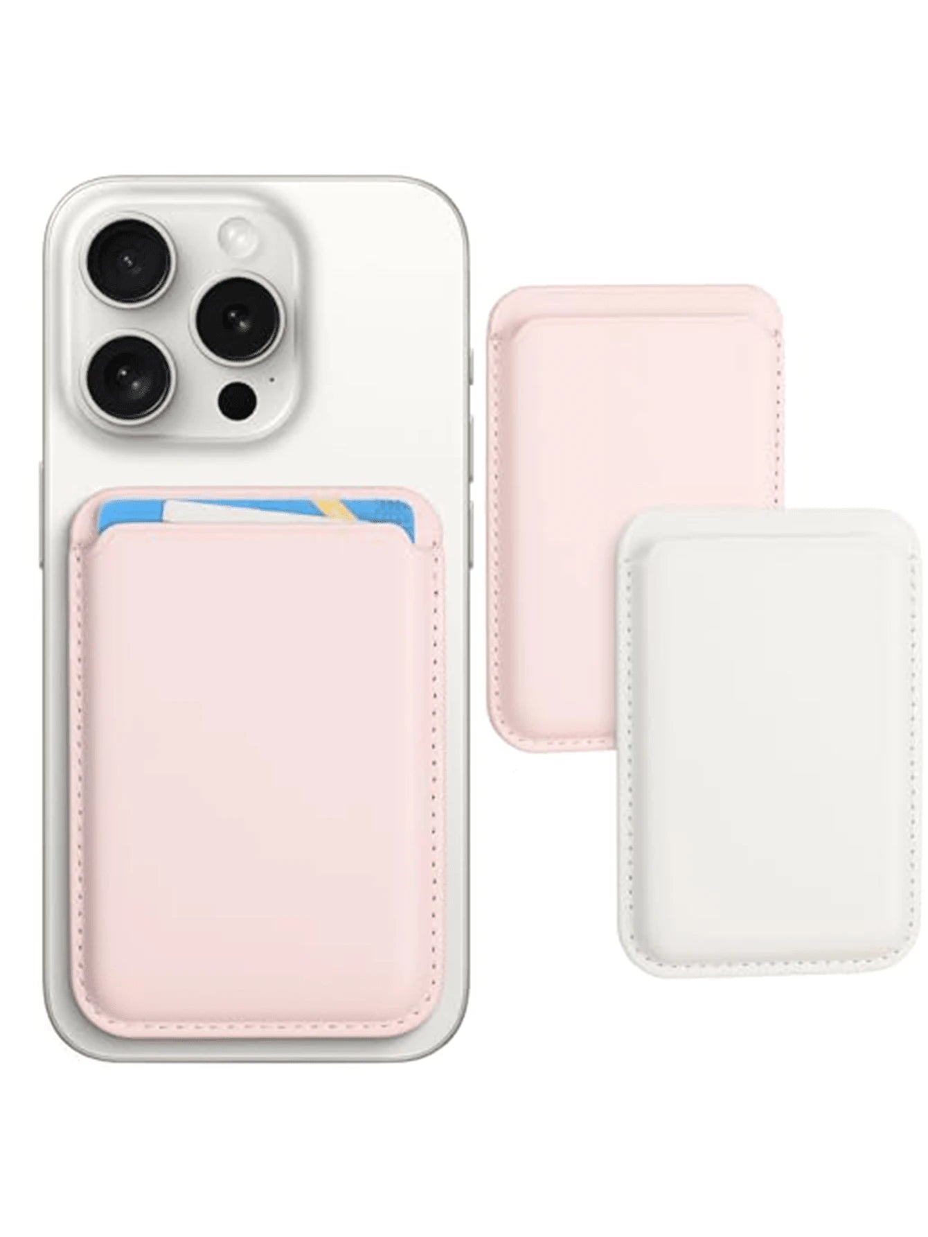 Magnetic Wallet Phone Card Holder, With Wallet Accessories, Compatible With IPhone 16/15/14/13/12 Pro/Pro Max/Plus/Mini Series Phone Cases, Women's Wallet, Mini Wallet, Handbag, Card Holder, Wallet