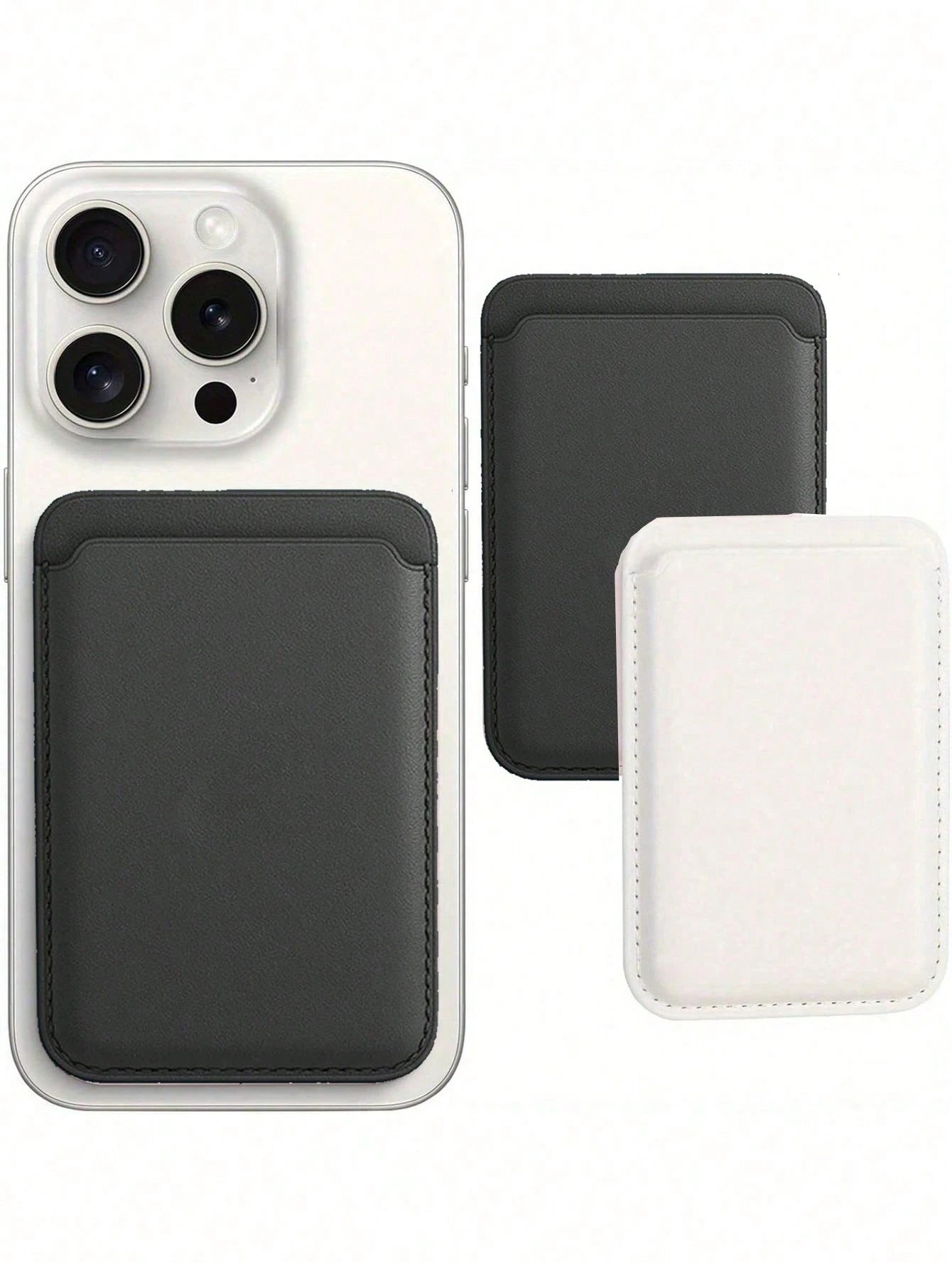 Magnetic Wallet Phone Card Holder, With Wallet Accessories, Compatible With IPhone 16/15/14/13/12 Pro/Pro Max/Plus/Mini Series Phone Cases, Women's Wallet, Mini Wallet, Handbag, Card Holder, Wallet