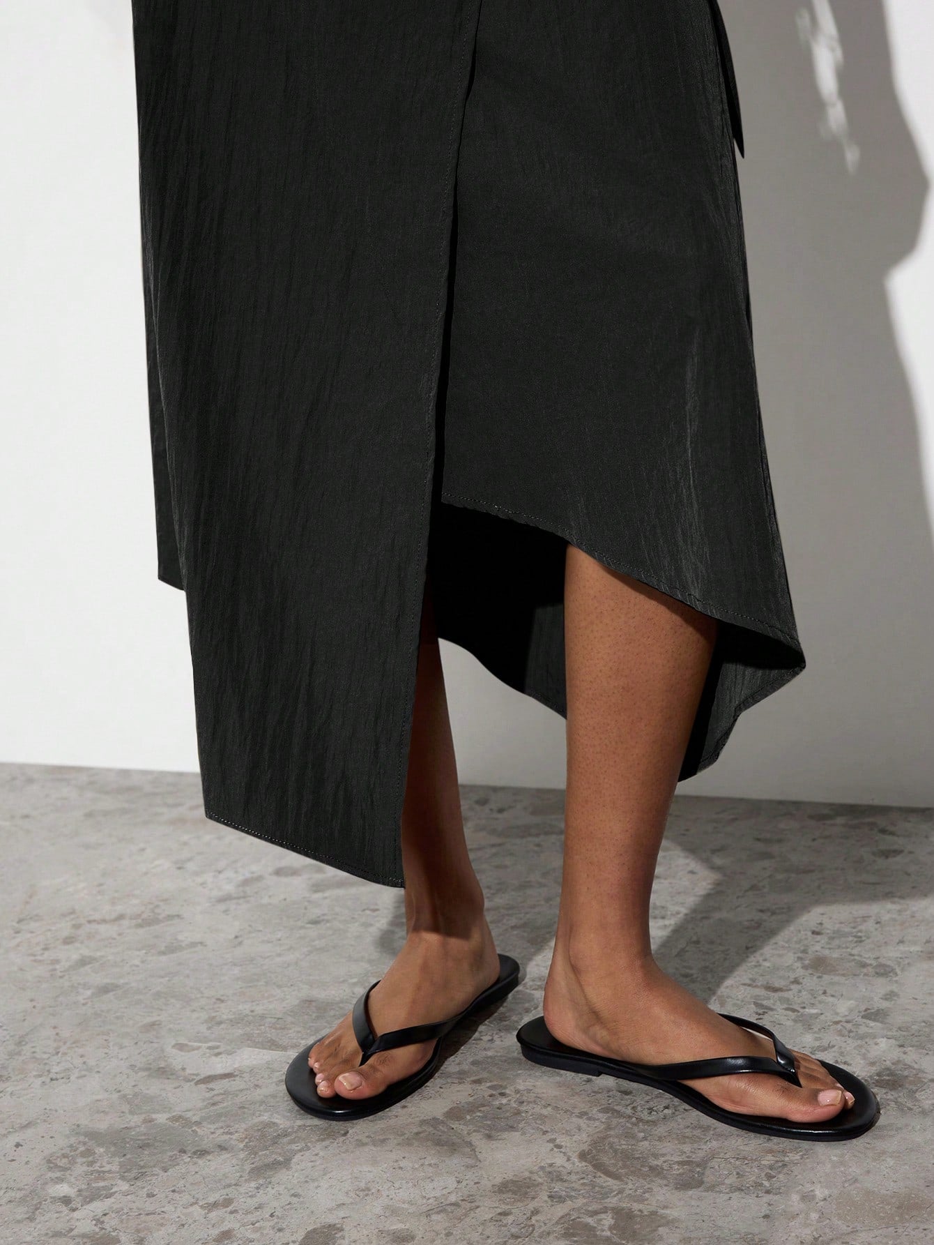 Maija Women's Solid Color Pleated Casual Versatile Daily Wear Skirt