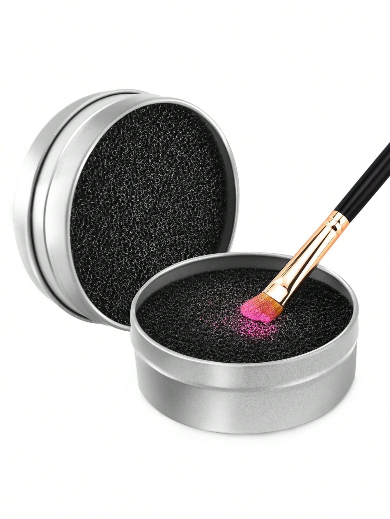 Makeup Brush Cleaner Quick Clean Makeup Tool, 1pc Switch Eyeshadow Color Dry Cleaning Box Reusable,Giveaways