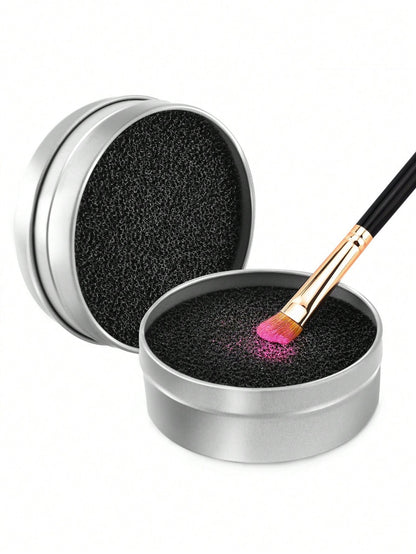 Makeup Brush Cleaner Quick Clean Makeup Tool, 1pc Switch Eyeshadow Color Dry Cleaning Box Reusable,Giveaways