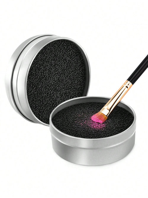 Makeup Brush Cleaner Quick Clean Makeup Tool, 1pc Switch Eyeshadow Color Dry Cleaning Box Reusable,Giveaways