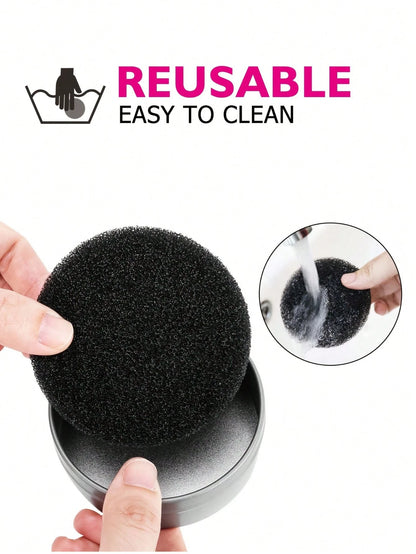 Makeup Brush Cleaner Quick Clean Makeup Tool, 1pc Switch Eyeshadow Color Dry Cleaning Box Reusable,Giveaways