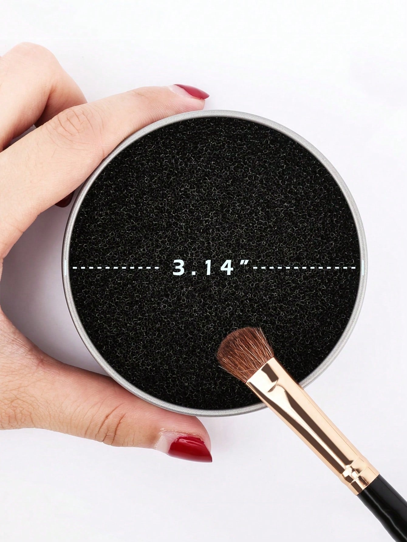 Makeup Brush Cleaner Quick Clean Makeup Tool, 1pc Switch Eyeshadow Color Dry Cleaning Box Reusable,Giveaways