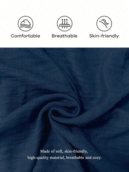 Maweii Women's Plus Size Elegant Navy Blue Faux Denim Fabric Front Tie Bow Strapless Design Versatile Wear Back Gathered Elastic Band Hem Ruffle Waist Cinched Design Women's Plus Size New Style Party
