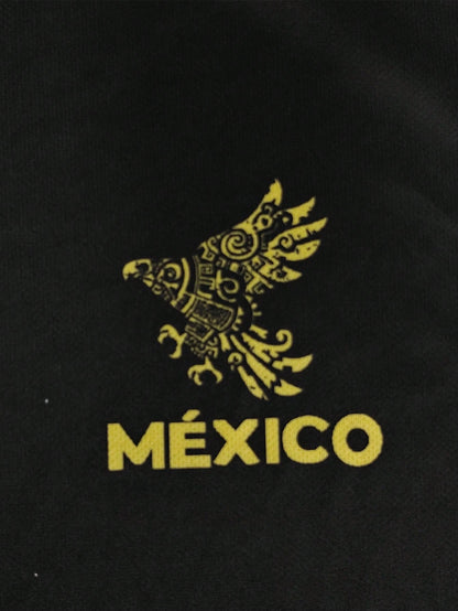 Men's Football Jersey & Youth Crew Neck Comfortable Sports Top & With New Print & Black