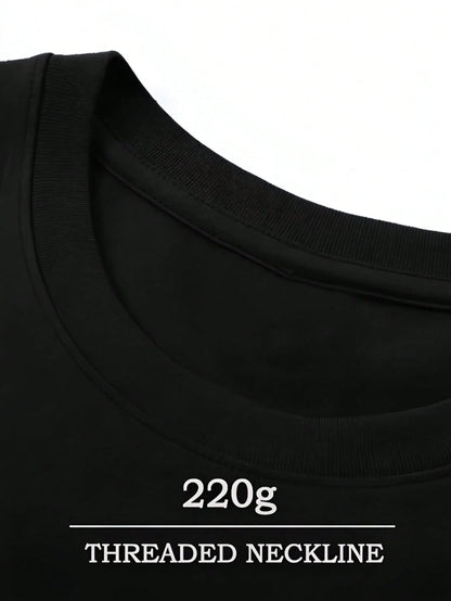 Men's Fun Fitness T-Shirt With Salt And Sugar Trust Pattern Print Loose Fit Breathable Short-Salt Bottle Design Clothing, Suitable For Salt Lovers