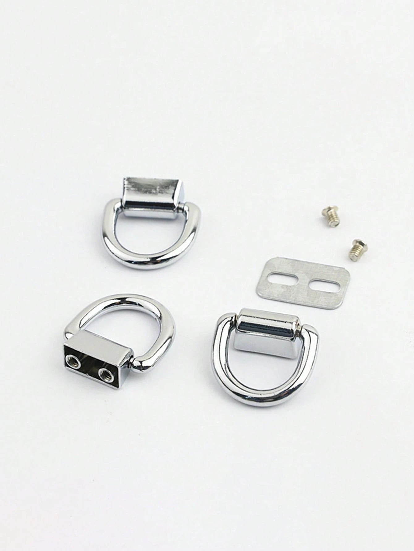 Metal D-Ring Lobster Clasp For Handbags And Crossbody Bags- DIY Wallet Chain Accessories, Detachable DIY Hardware With Screw Accessories, Suitable For Bags And Phone Cases, Tools Not Included