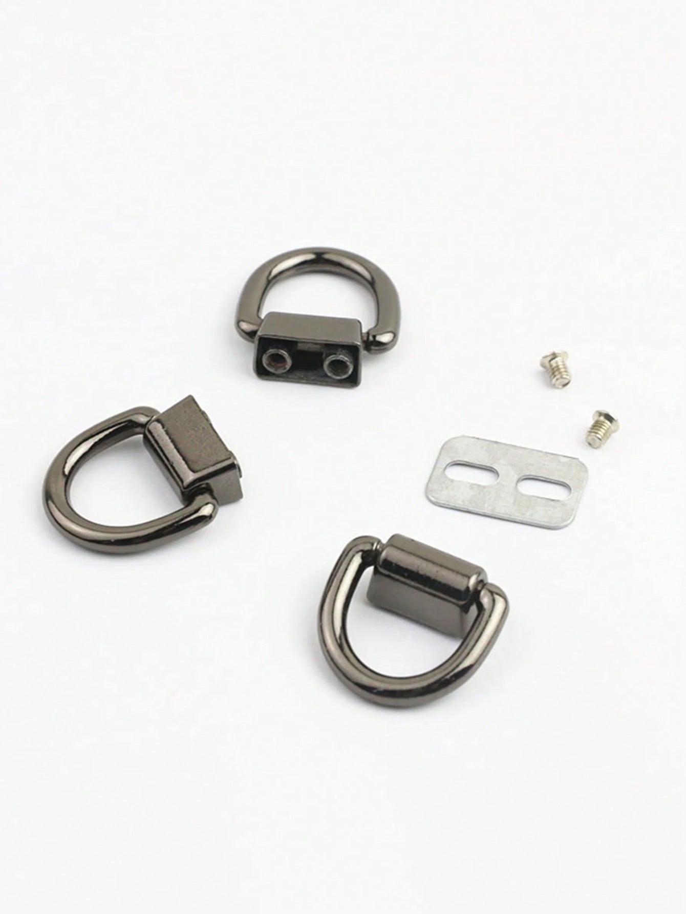 Metal D-Ring Lobster Clasp For Handbags And Crossbody Bags- DIY Wallet Chain Accessories, Detachable DIY Hardware With Screw Accessories, Suitable For Bags And Phone Cases, Tools Not Included
