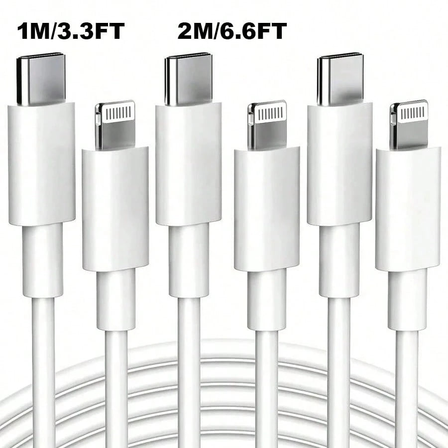 [MFi Certified] 1pc/2pcs USB-C To Lightning Data Cable, Lightning Phone Fast Charging Data Cable, Flash Charging Cable, Compatible With Charger, Fast Charging Cable, USB-C To Lightning Data Cable, Sui