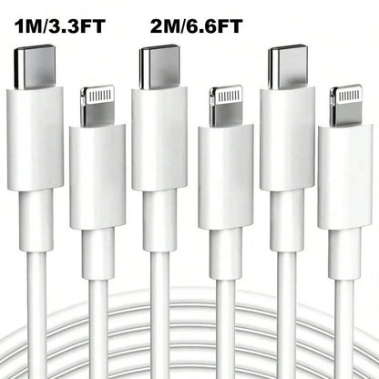 [MFi Certified] 1pc/2pcs USB-C To Lightning Data Cable, Lightning Phone Fast Charging Data Cable, Flash Charging Cable, Compatible With Charger, Fast Charging Cable, USB-C To Lightning Data Cable, Sui