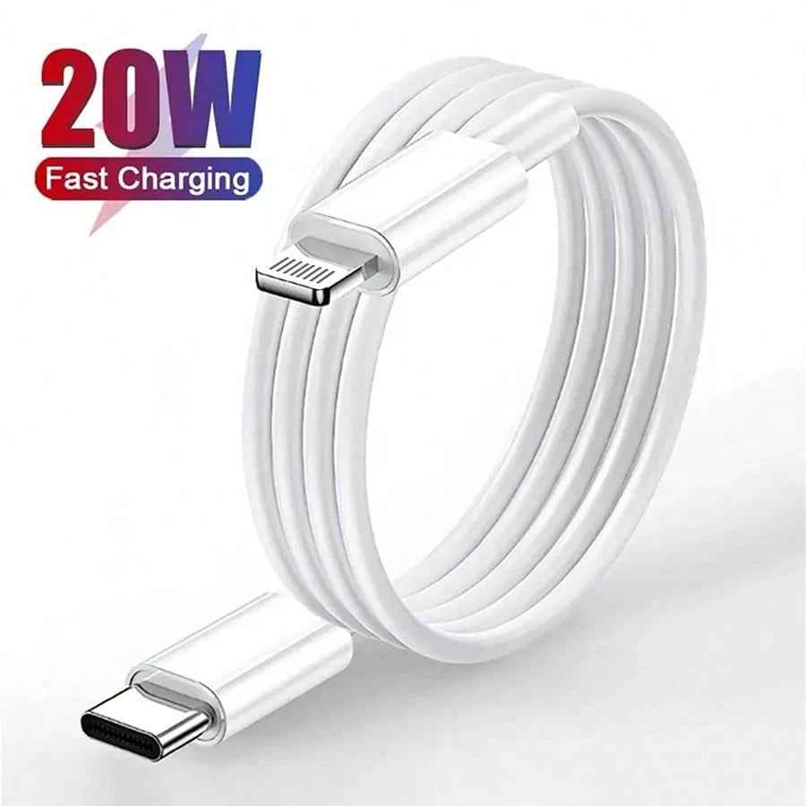 [MFi Certified] 1pc/2pcs USB-C To Lightning Data Cable, Lightning Phone Fast Charging Data Cable, Flash Charging Cable, Compatible With Charger, Fast Charging Cable, USB-C To Lightning Data Cable, Sui