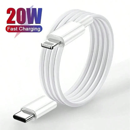 [MFi Certified] 1pc/2pcs USB-C To Lightning Data Cable, Lightning Phone Fast Charging Data Cable, Flash Charging Cable, Compatible With Charger, Fast Charging Cable, USB-C To Lightning Data Cable, Sui