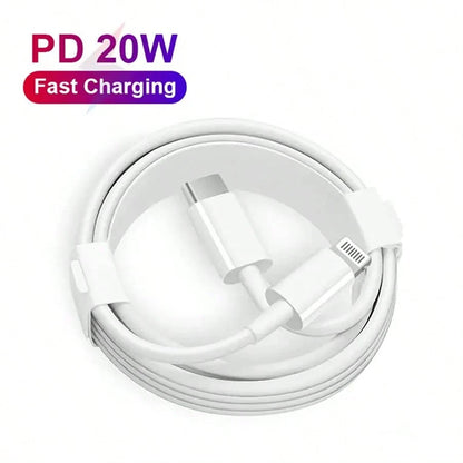 [MFi Certified] 1pc/2pcs USB-C To Lightning Data Cable, Lightning Phone Fast Charging Data Cable, Flash Charging Cable, Compatible With Charger, Fast Charging Cable, USB-C To Lightning Data Cable, Sui