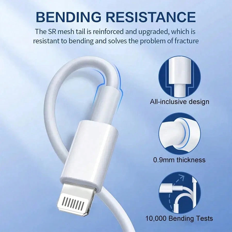 [MFi Certified] 1pc/2pcs USB-C To Lightning Data Cable, Lightning Phone Fast Charging Data Cable, Flash Charging Cable, Compatible With Charger, Fast Charging Cable, USB-C To Lightning Data Cable, Sui