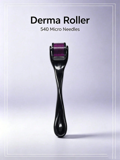 Microneedle Roller (192 Needles/ 540 Needles)- Black & Purple; 3-In-1 Microneedle Roller (540 Needles- 0.5mm); Microneedle Roller (180 Needles, 600 Needles, 1200 Needles)