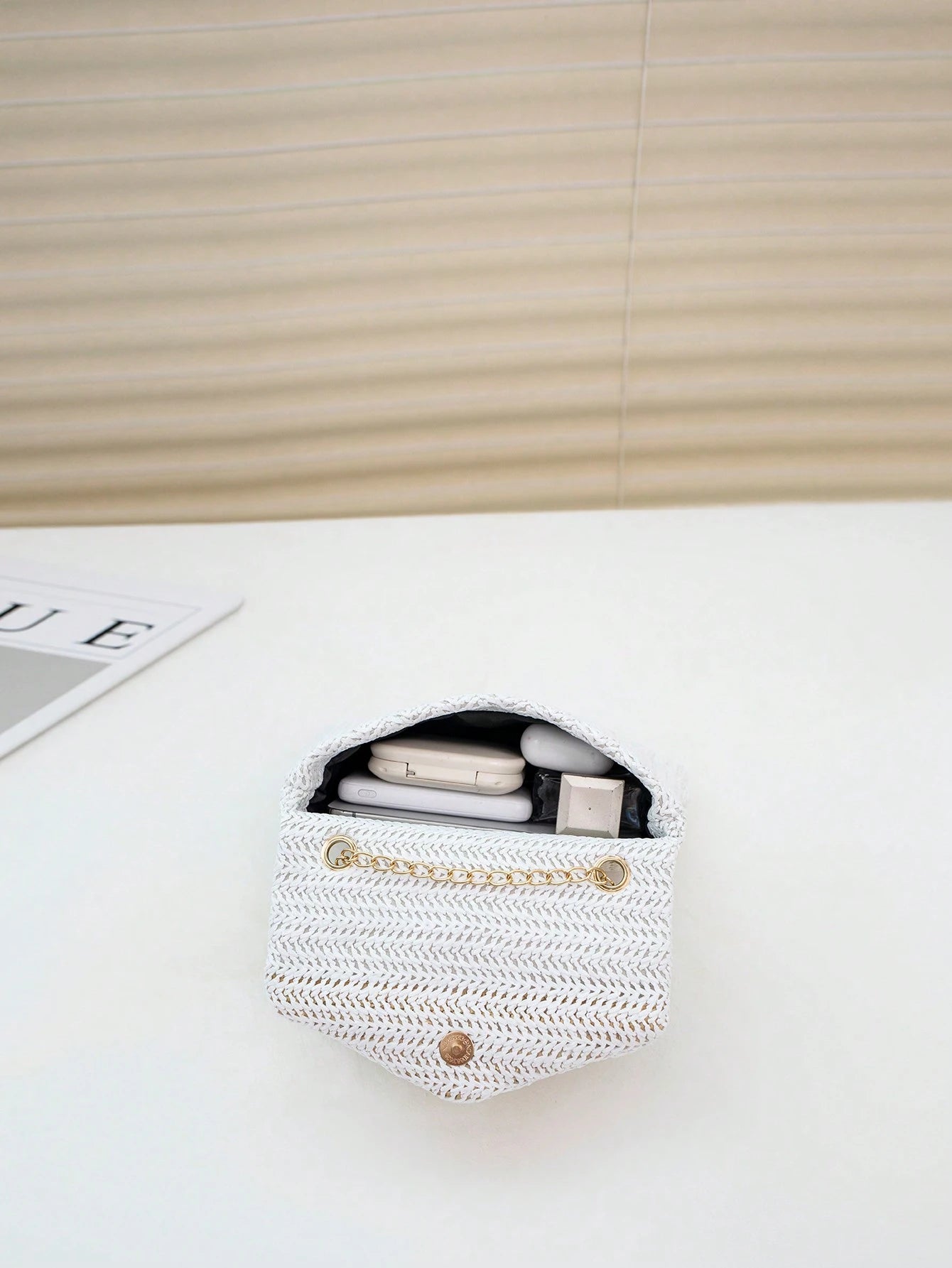 Mini Fashionable Flap Chain Crossbody Bag, Women's Shoulder Messenger Bag For Phone, Gift, Vacation, Shopping