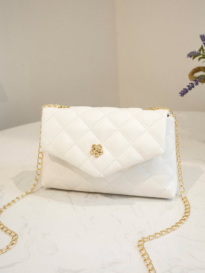 Mini Fashionable Flap Chain Crossbody Bag, Women's Shoulder Messenger Bag For Phone, Gift, Vacation, Shopping