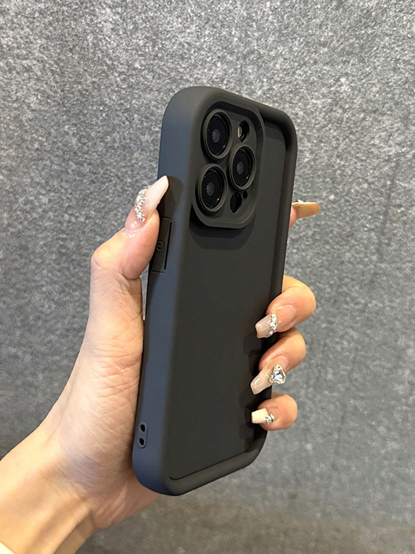 Minimalist Solid Color Basic Shockproof Simple Thick Red Phone Case, Compatible With IPhone 17 Pro Max/17 Pro/17 Air/17/16 Pro Max/16/16 Pro/16 Plus/16E/15/15 Plus/15 Pro/15 Pro Max/11/12/13/14 Pro Ma