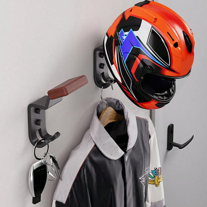 Motorcycle Helmet Rack, Electric Bike Helmet Storage Wall Mount Display Holder