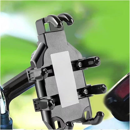 Motorcycle Navigation Bracket Motorcycle Bicycle Electric Vehicle Riding Mobile Phone Holder Anti Shock And Drop Phone GPS Holder